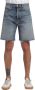 Haikure Denim Shorts Blauw Heren - Thumbnail 1