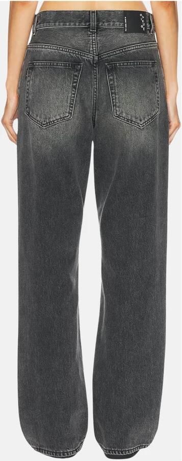 Haikure High-waisted Straight Leg Jeans Black Dames - Foto 3