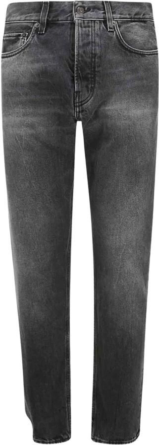 Haikure Slim Spider Black Jeans Black Heren