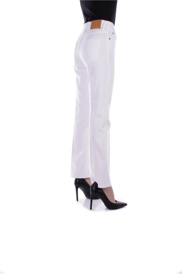Haikure Witte Broek met Logo White Dames