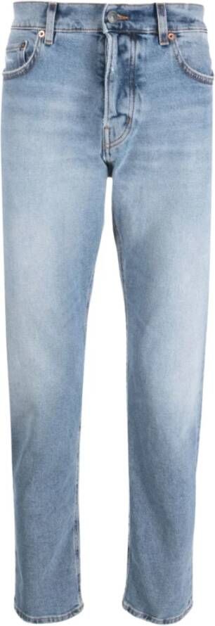 Haikure Straight Jeans Blauw Heren