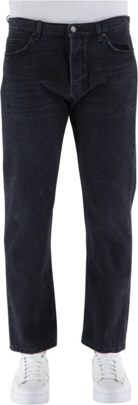 Haikure Straight Jeans Zwart Heren