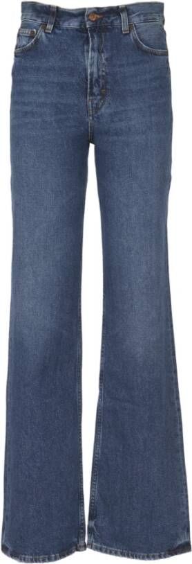 Haikure Uitlopende broek Blauw Dames