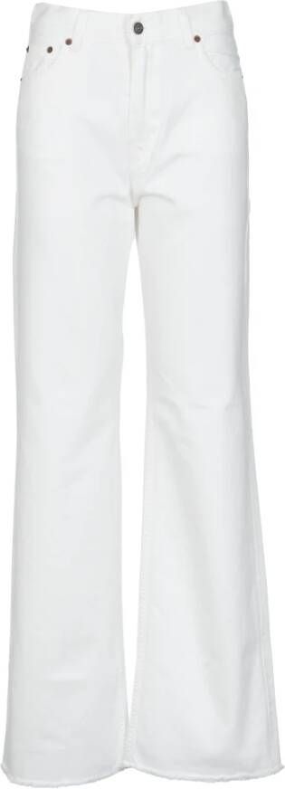 Haikure Wide Jeans White Dames