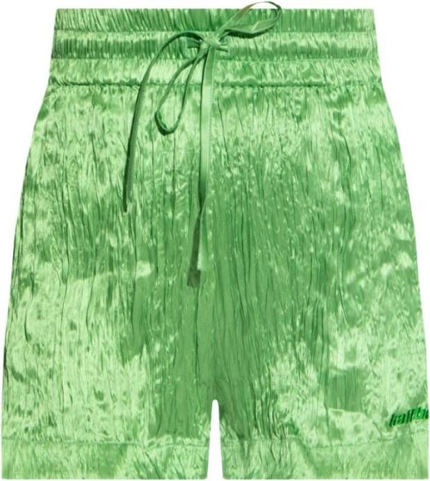 Halfboy Short Shorts Groen Dames