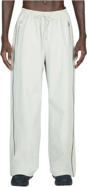 Han Kjøbenhavn Shell Trainingsbroek met Contrast Piping White Heren