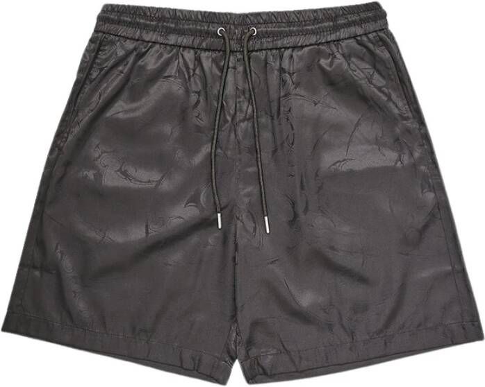 Han Kjøbenhavn Tribal Jacquard Shorts Zwart Heren