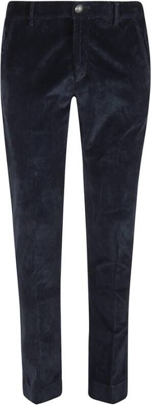 Hand Picked Chinos Blauw Heren
