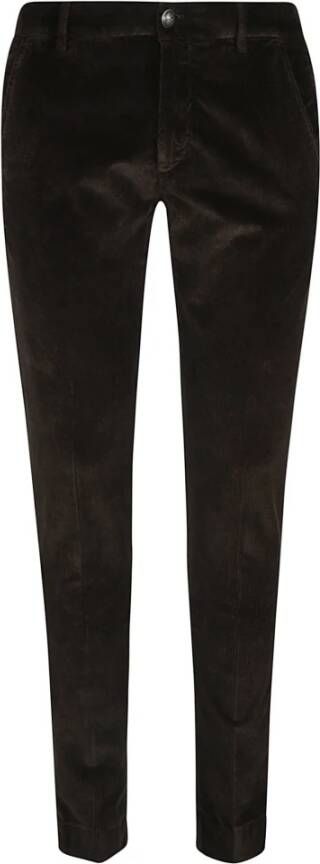 Hand Picked Chinos Bruin Heren
