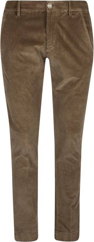 Hand Picked Chinos Bruin Heren