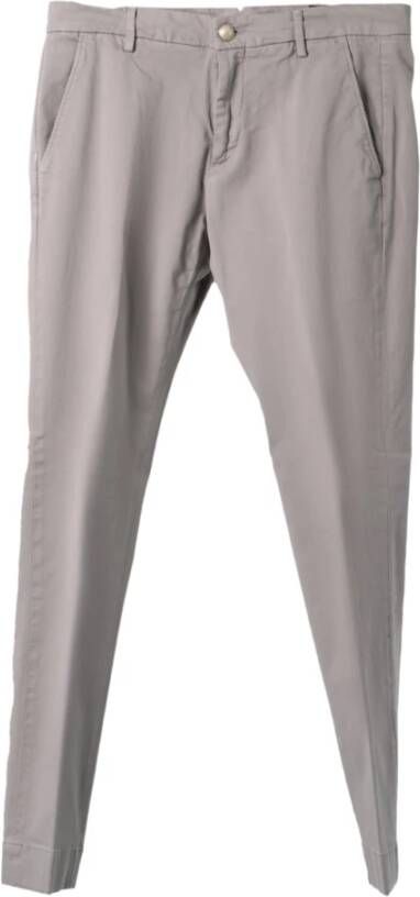 Hand Picked Chinos Grijs Heren