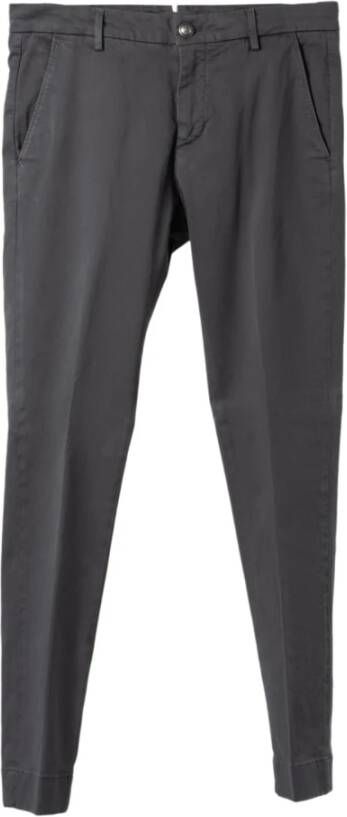 Hand Picked Chinos Zwart Heren