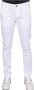 Hand Picked Slim-fit Trousers White Heren - Thumbnail 1