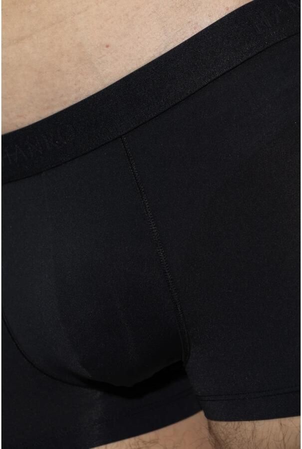 Hanro Boxershorts met logo Black Heren