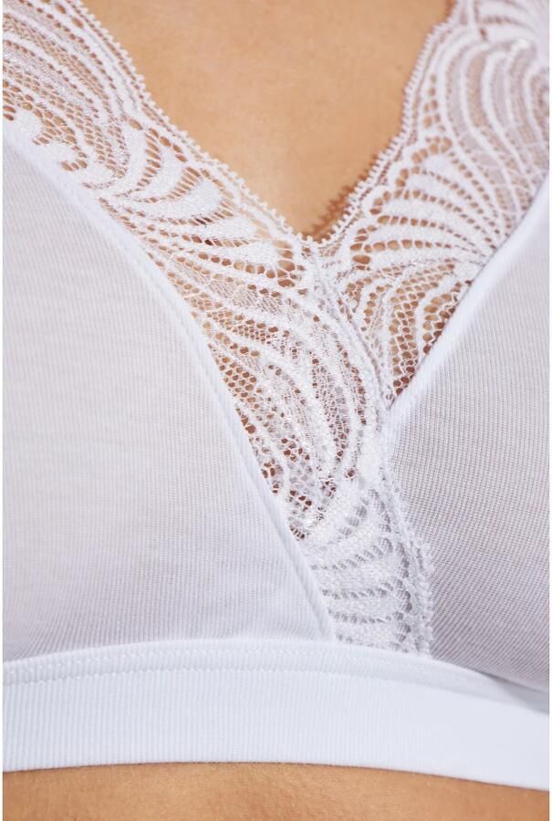 Hanro Bra Delight White Dames