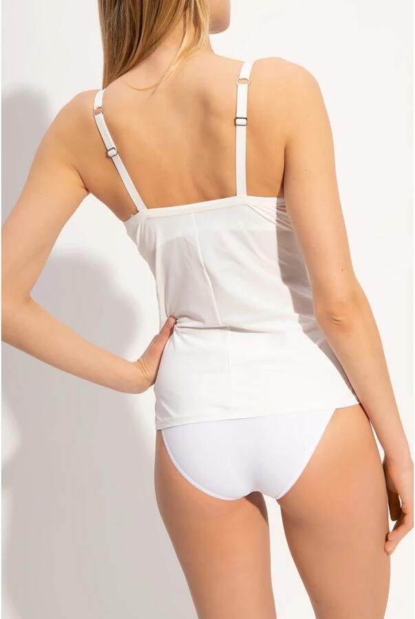 Hanro Onderhemd in 2-in-1-look model 'Allure' gewatteerd - Foto 2