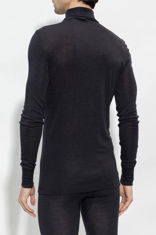 Hanro Shirt met lange mouwen van een mix van merinowol en zijde - Foto 3