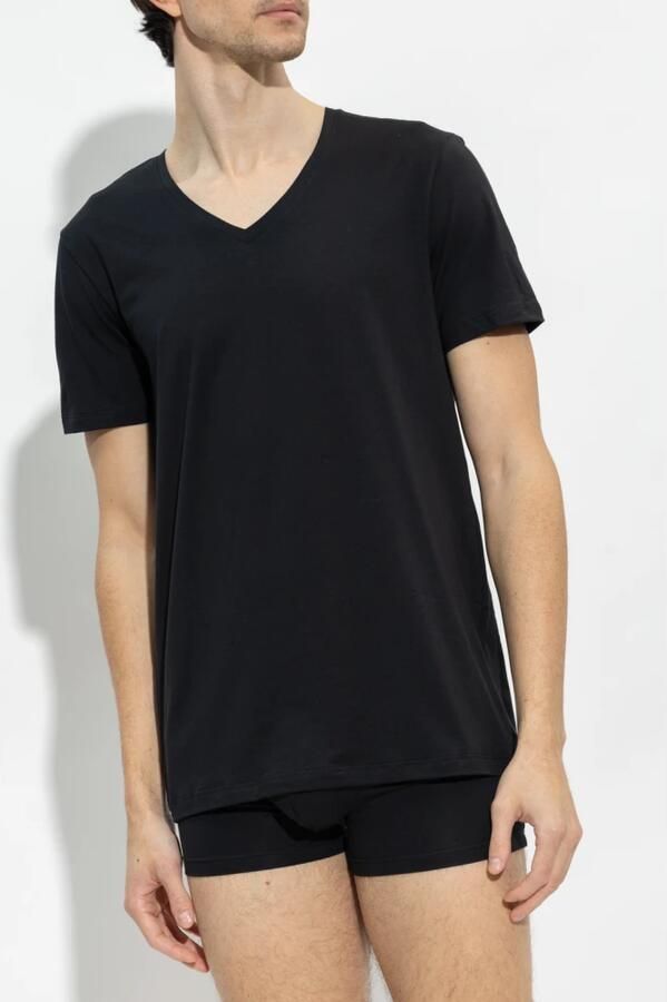 Hanro Katoenen boxershorts Black Heren - Foto 3