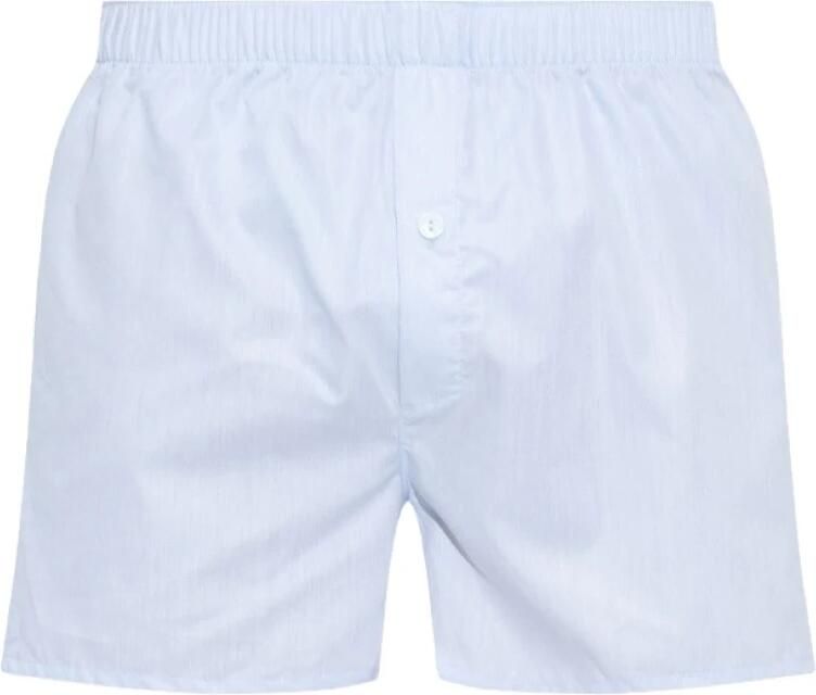 Hanro Katoenen boxershorts Blue Heren - Foto 4