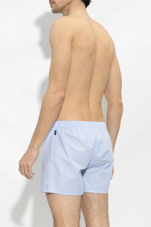 Hanro Katoenen boxershorts Blue Heren - Foto 3