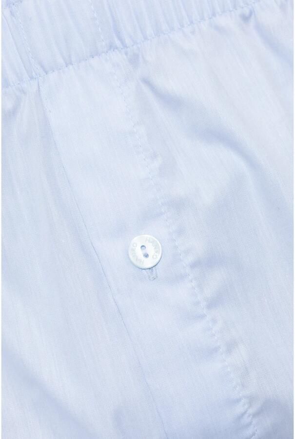 Hanro Katoenen boxershorts Blue Heren