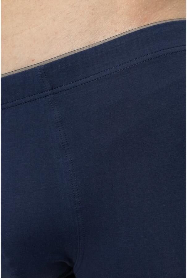 Hanro Katoenen shorts Blue Heren