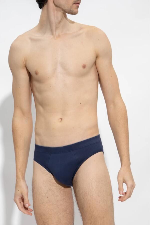 Hanro Katoenen slipjes Blue Heren - Foto 2