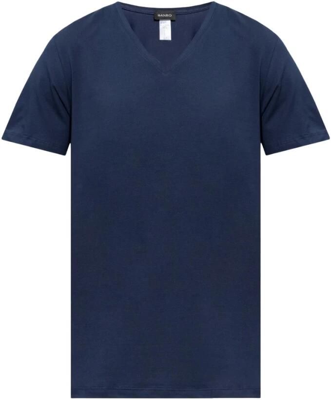 Hanro Katoenen T-shirt Blue Heren - Foto 4