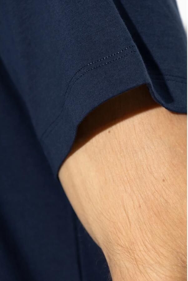 Hanro Korte Mouw T-shirt Blue Heren - Foto 2