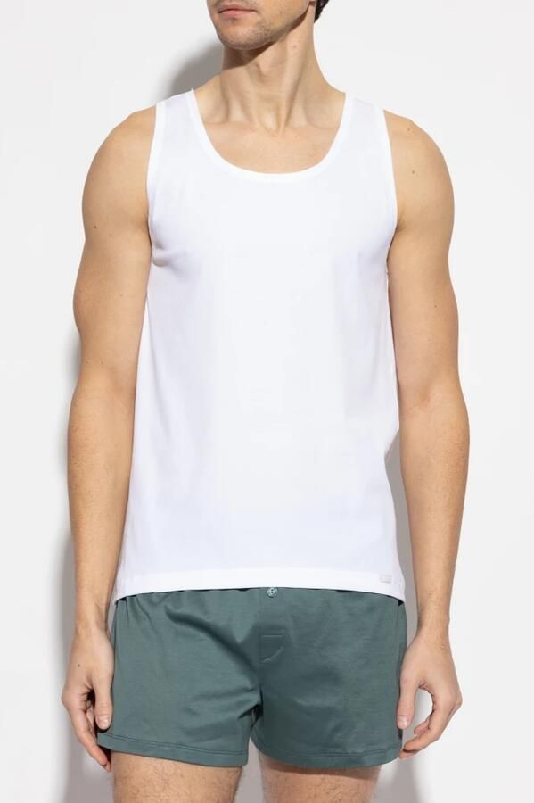 Hanro Tanktop met ronde hals in een set van 2 stuks - Foto 3