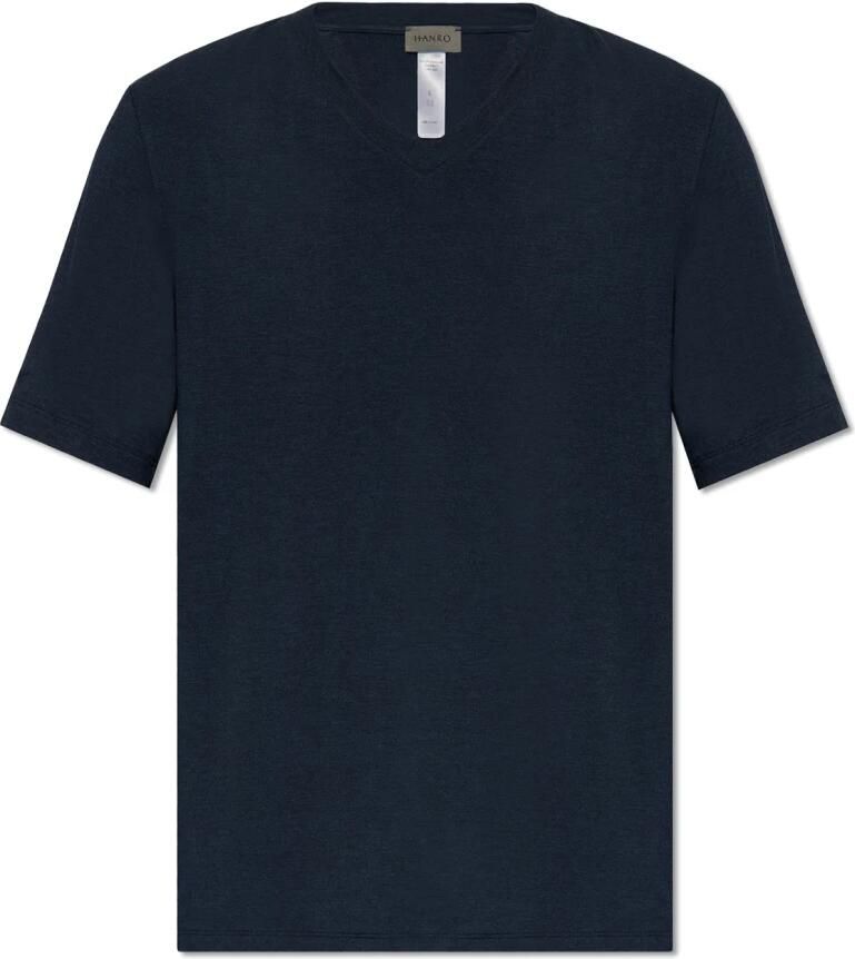 Hanro Lounge-bovendeel met V-hals - Foto 4