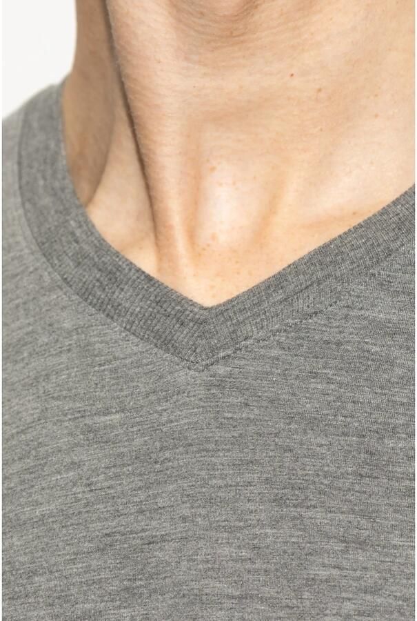 Hanro Lounge-bovendeel met V-hals