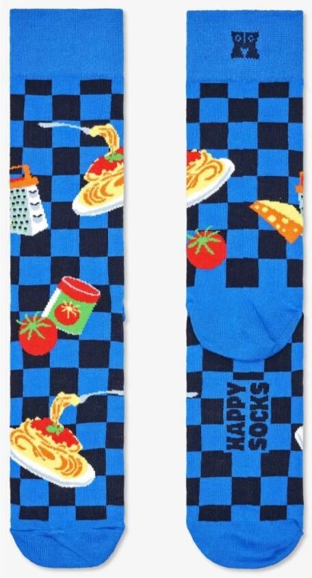 Happy Socks Sokken met labelstitching model 'Dinner' - Foto 2