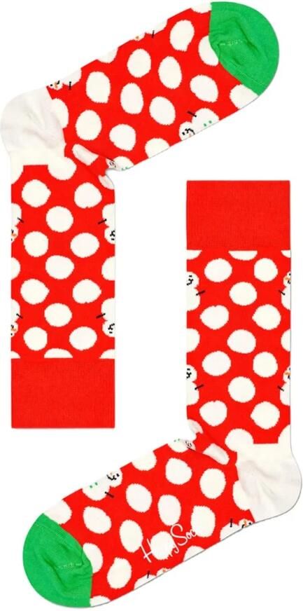 Happy Socks Kerstsokken Cadeauset Sneeuwpop Design Sokken Multicolor - Foto 2