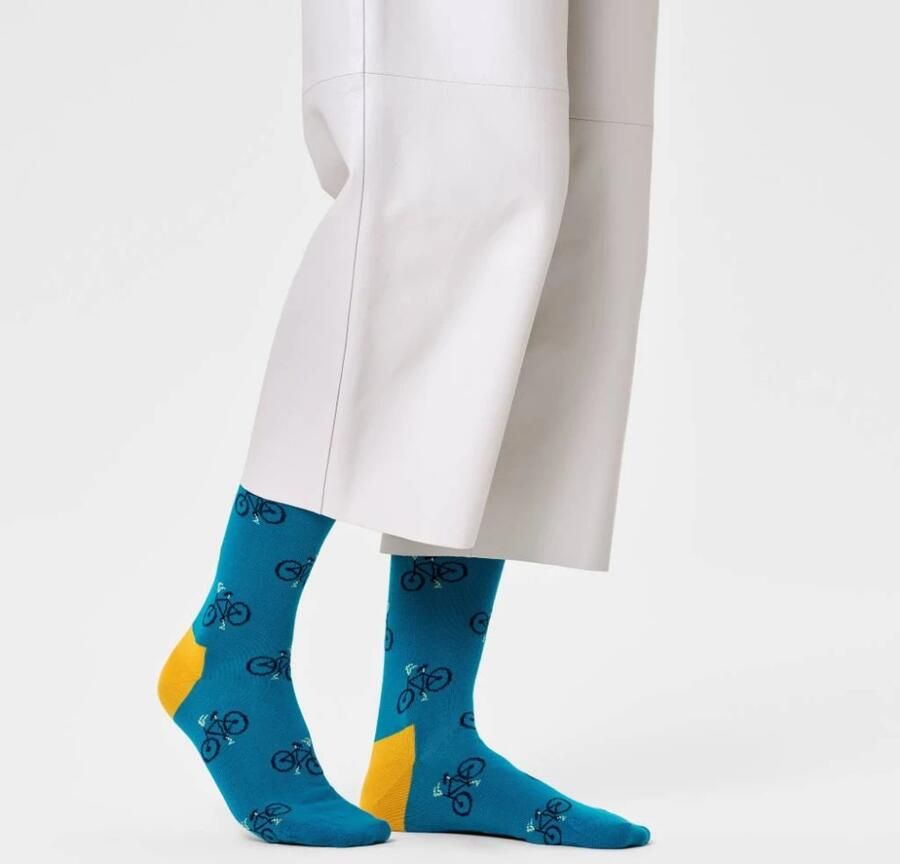 Happy Socks Sokken met all-over motief model 'Bike' - Foto 2