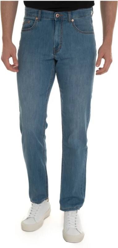 Harmont & Blaine 5 pocket denim Jeans Blauw Heren