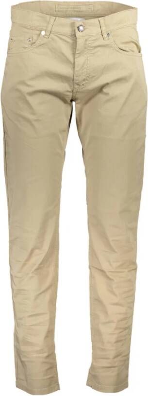 Harmont & Blaine Beige Cotton Jeans & Pant Beige Heren