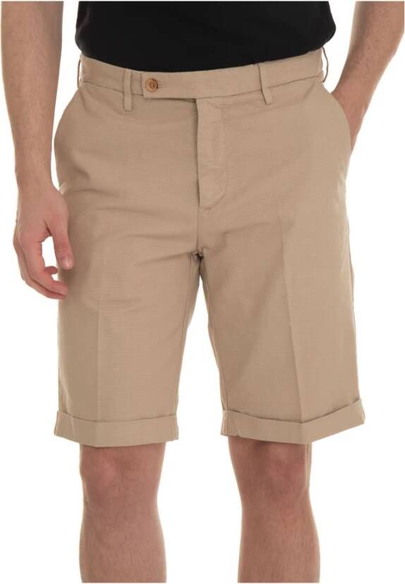 Harmont & Blaine Bermuda with lapels Beige Heren