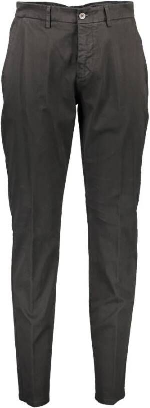 Harmont & Blaine Zwarte Heren Slim Fit Broek Black Heren