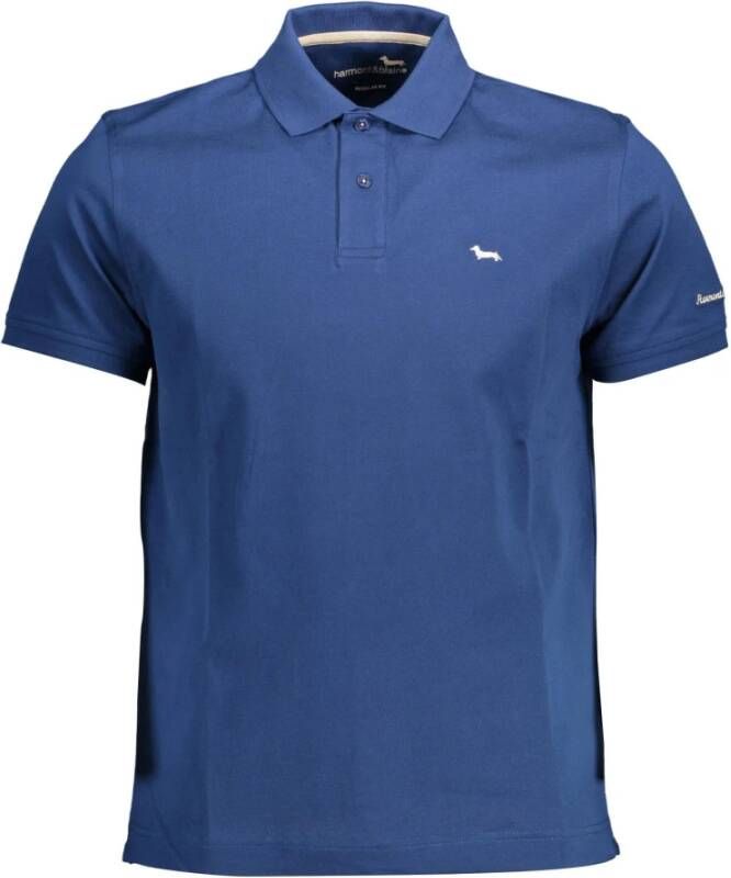 Harmont & Blaine Blue Cotton undefined Blauw Heren