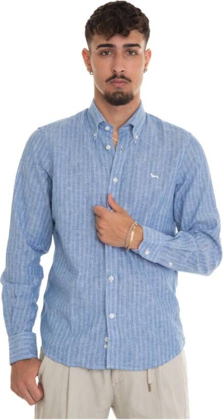 Harmont & Blaine Casual overhemd Blauw Heren