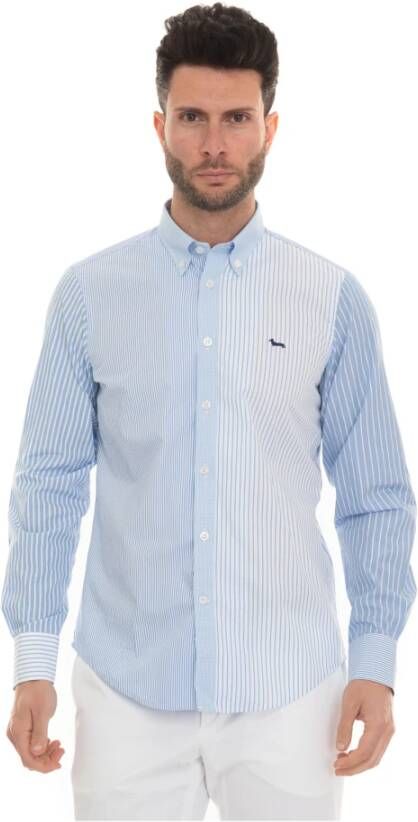 Harmont & Blaine Casual overhemd Blauw Heren