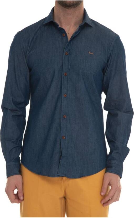 Harmont & Blaine Casual overhemd Blauw Heren