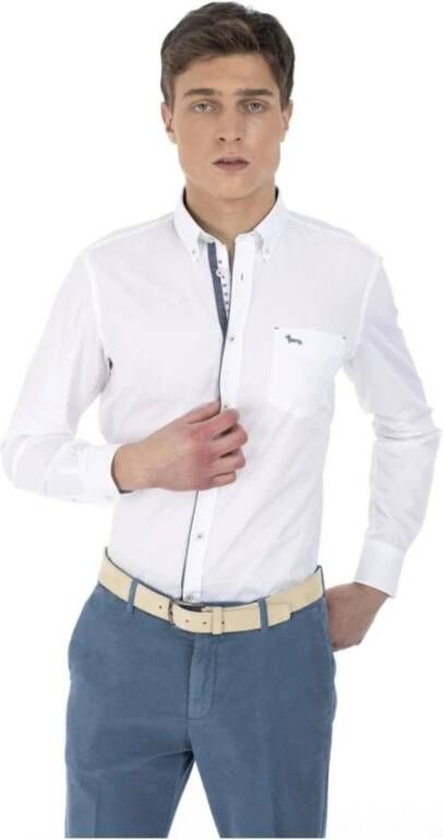 Harmont & Blaine Casual overhemd White Heren