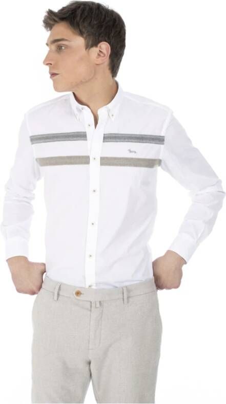 Harmont & Blaine Casual overhemd White Heren
