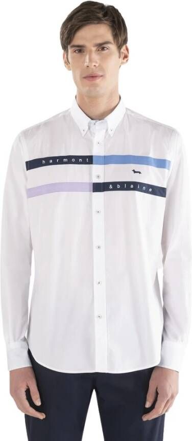 Harmont & Blaine Casual overhemd Wit Heren