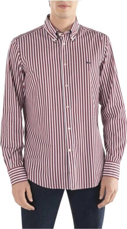 Harmont & Blaine Casual Shirts Rood Heren