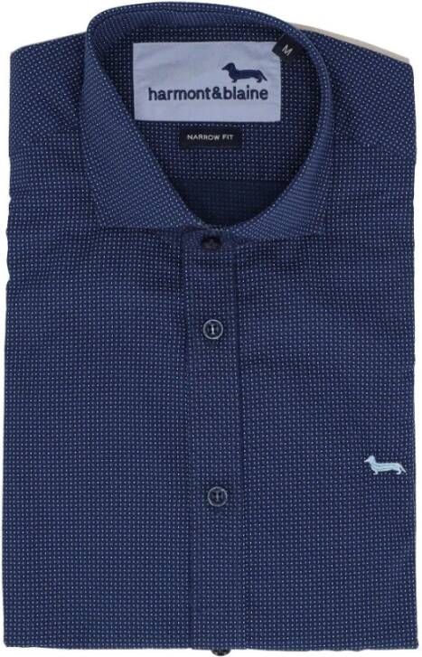 Harmont & Blaine Formele shirts Blauw Heren