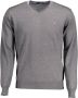 Harmont & Blaine Gray Wool Sweater Grijs Heren - Thumbnail 1