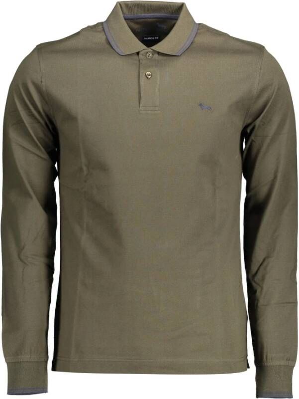 Harmont & Blaine Green Cotton undefined Groen Heren